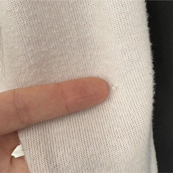 Free People We The Free Women's Cozy Time Funnel Pullover M Light Pink Oversized - Picture 7 of 9